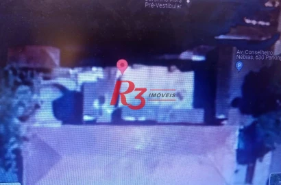 Terreno, 690 m² - venda por R$ 7.500.000,00 ou aluguel por R$ 37.900,00/mês - Boqueirão - Santos/SP