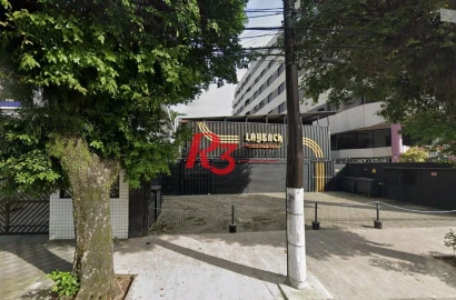 Terreno à venda, 736 m² - Boqueirão - Santos/SP