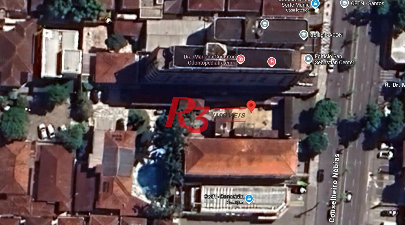 Terreno à venda, 736 m² - Boqueirão - Santos/SP