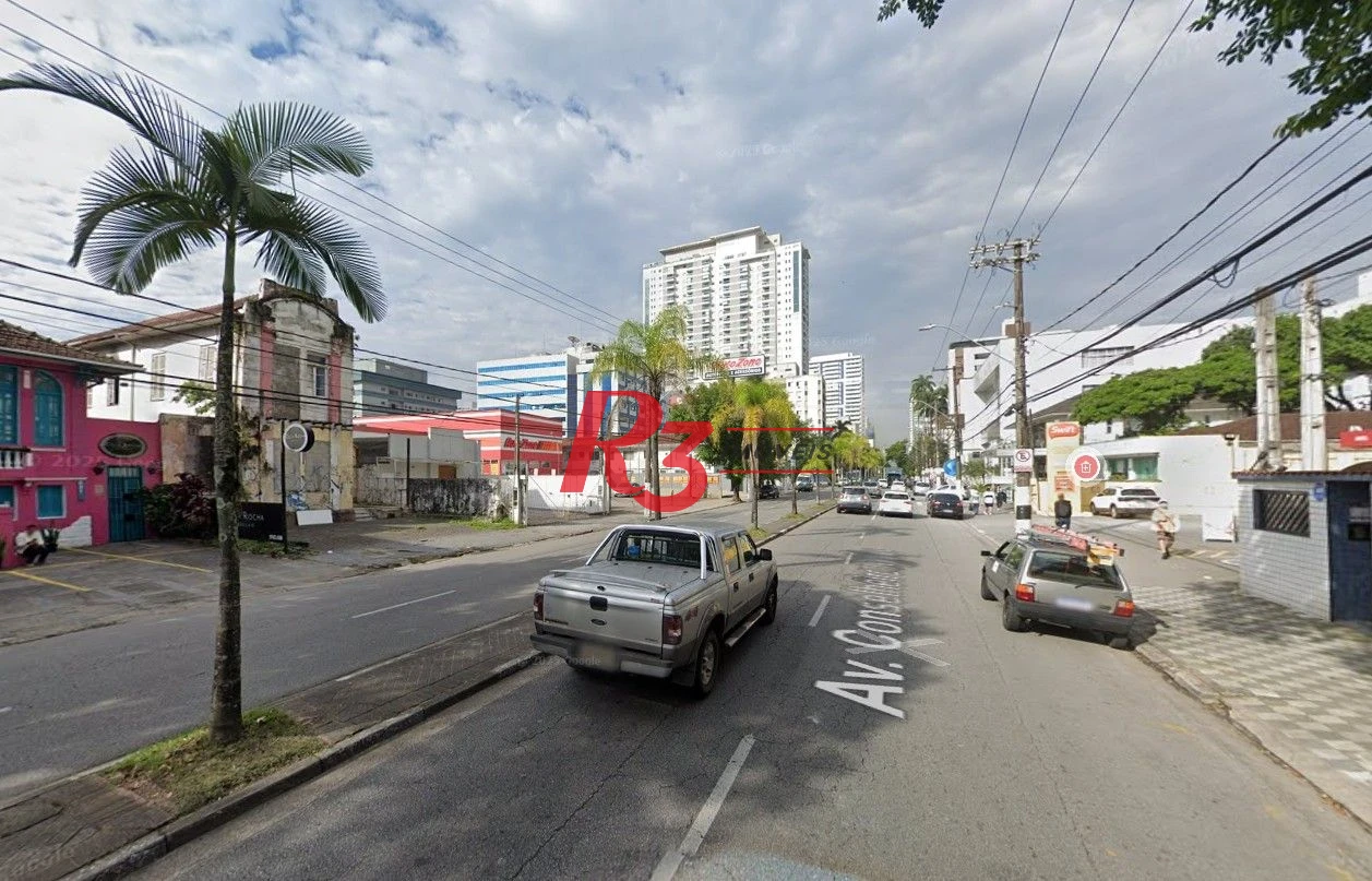 Terreno à venda, 736 m² - Boqueirão - Santos/SP