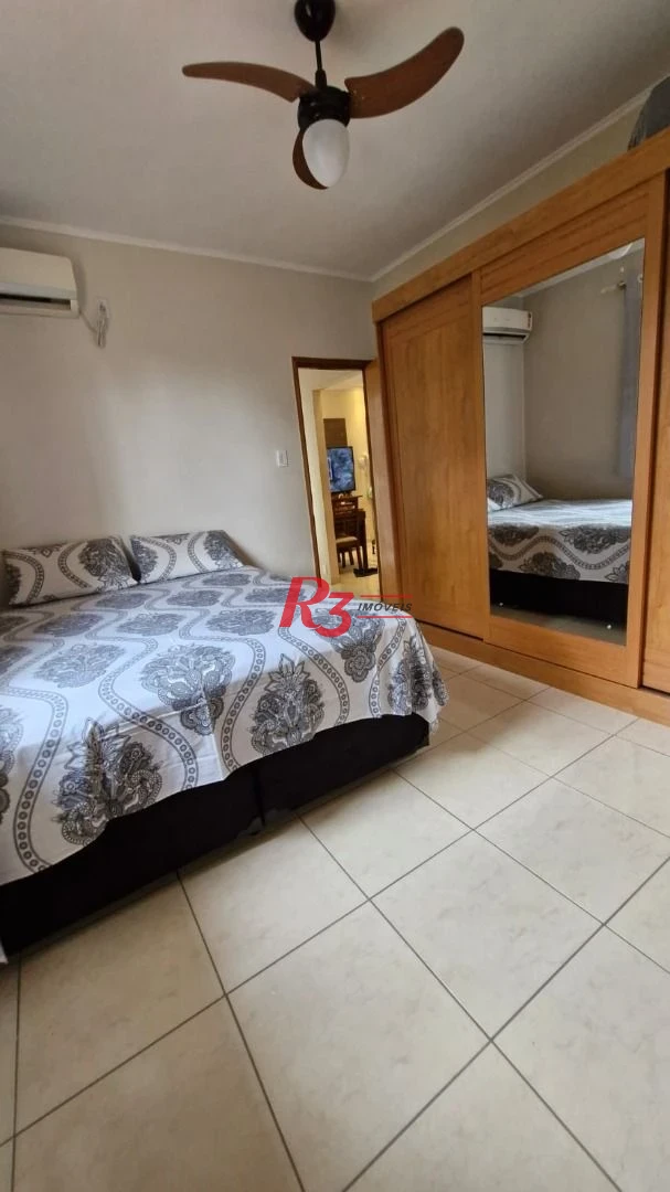 Apartamento com 2 dormitórios à venda, 59 m² por R$ 320.000,00 - Macuco - Santos/SP