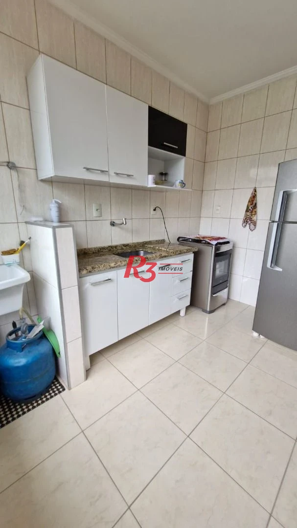 Apartamento com 2 dormitórios à venda, 59 m² por R$ 320.000,00 - Macuco - Santos/SP