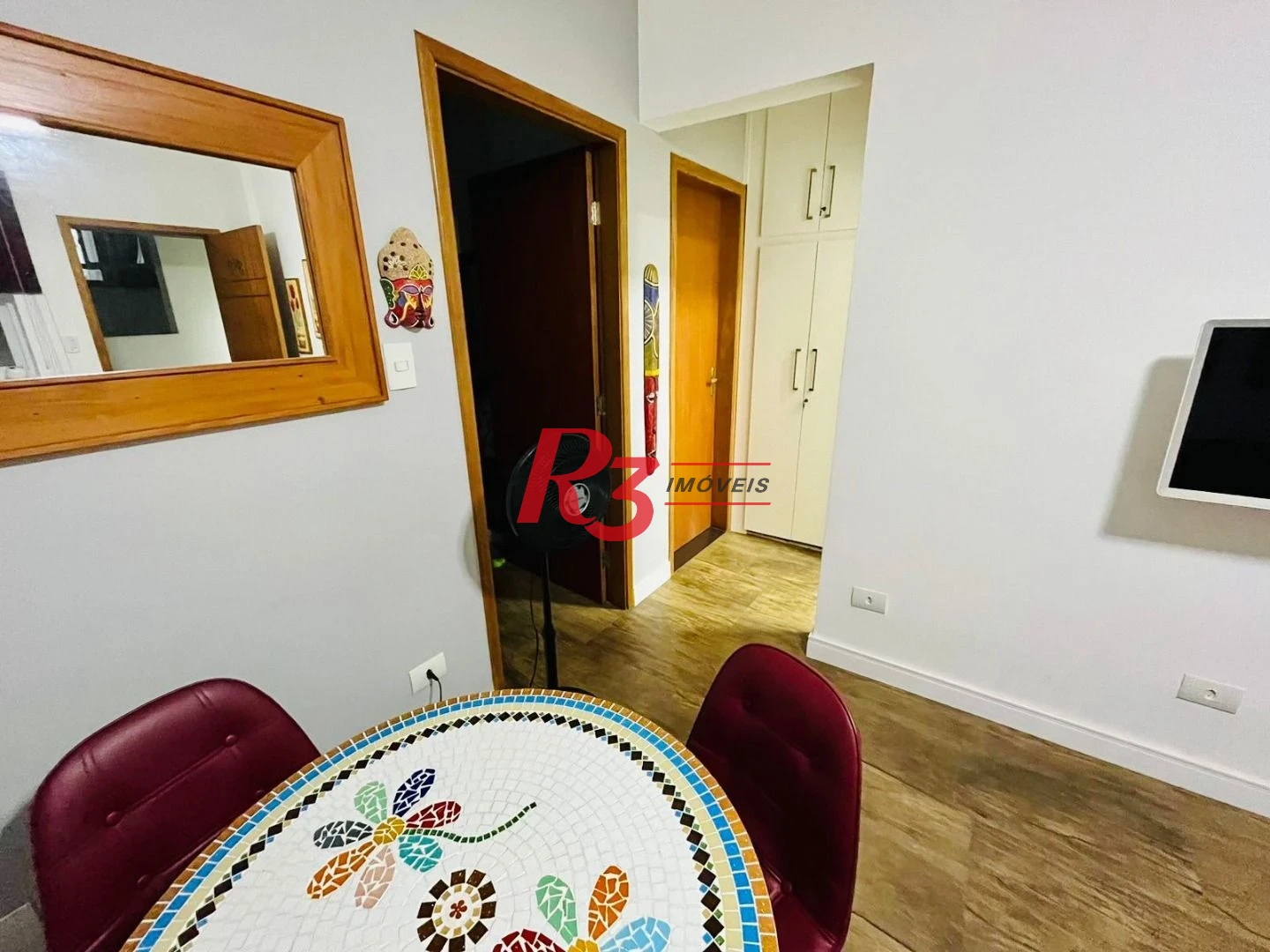 Apartamento com 1 dormitório à venda, 42 m² por R$ 490.000,00 - Gonzaga - Santos/SP