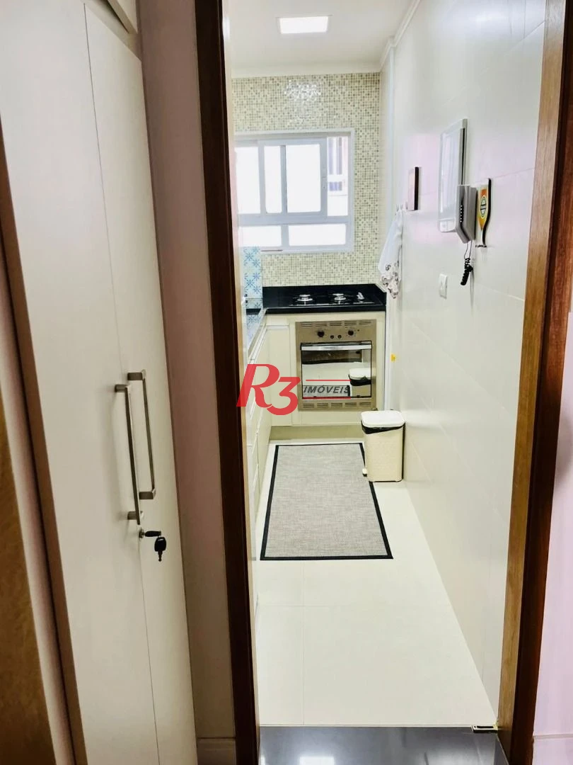 Apartamento com 1 dormitório à venda, 42 m² por R$ 490.000,00 - Gonzaga - Santos/SP
