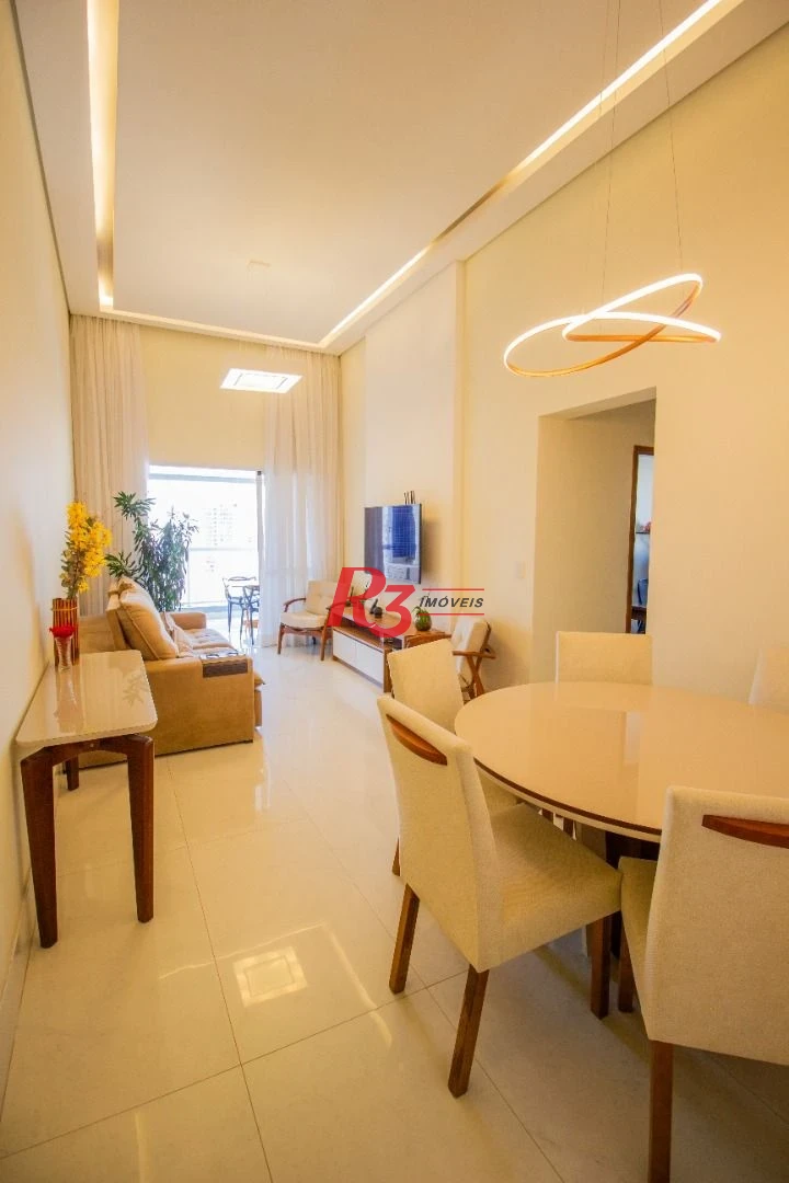 Apartamento à venda, 114 m² por R$ 1.650.000,00 - Pompéia - Santos/SP