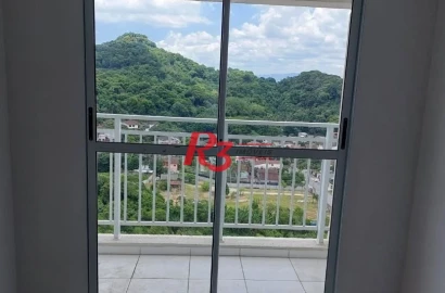 Apartamento com 2 dormitórios à venda, 52 m² por R$ 350.000,00 - Morro de Nova Cintra - Santos/SP