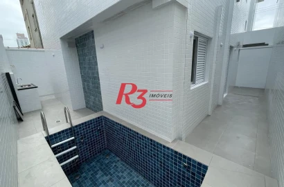 Casa Sobreposta baixa com 3 dormitórios c suite com suite, 94 m² - Aparecida