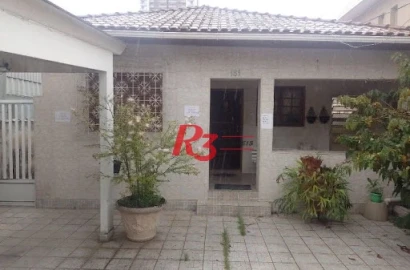 Casa com 3 dormitórios à venda, 172 m² por R$ 1.910.000,00 - Aparecida - Santos/SP