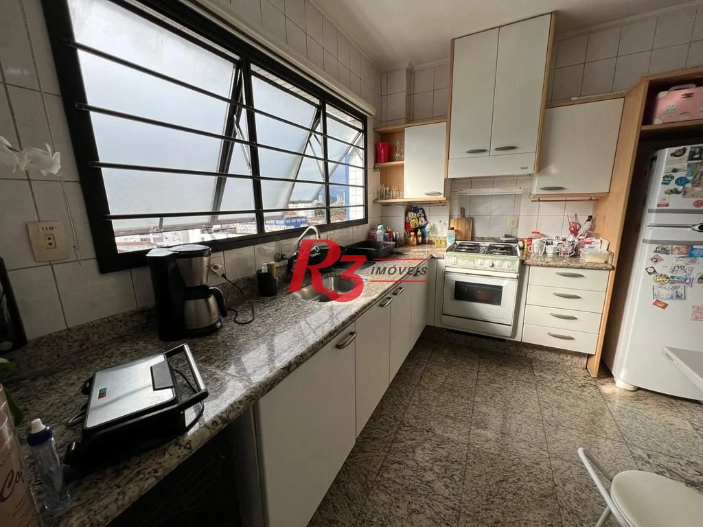 Apartamento à venda, 122 m² por R$ 650.000,00 - Campo Grande - Santos/SP