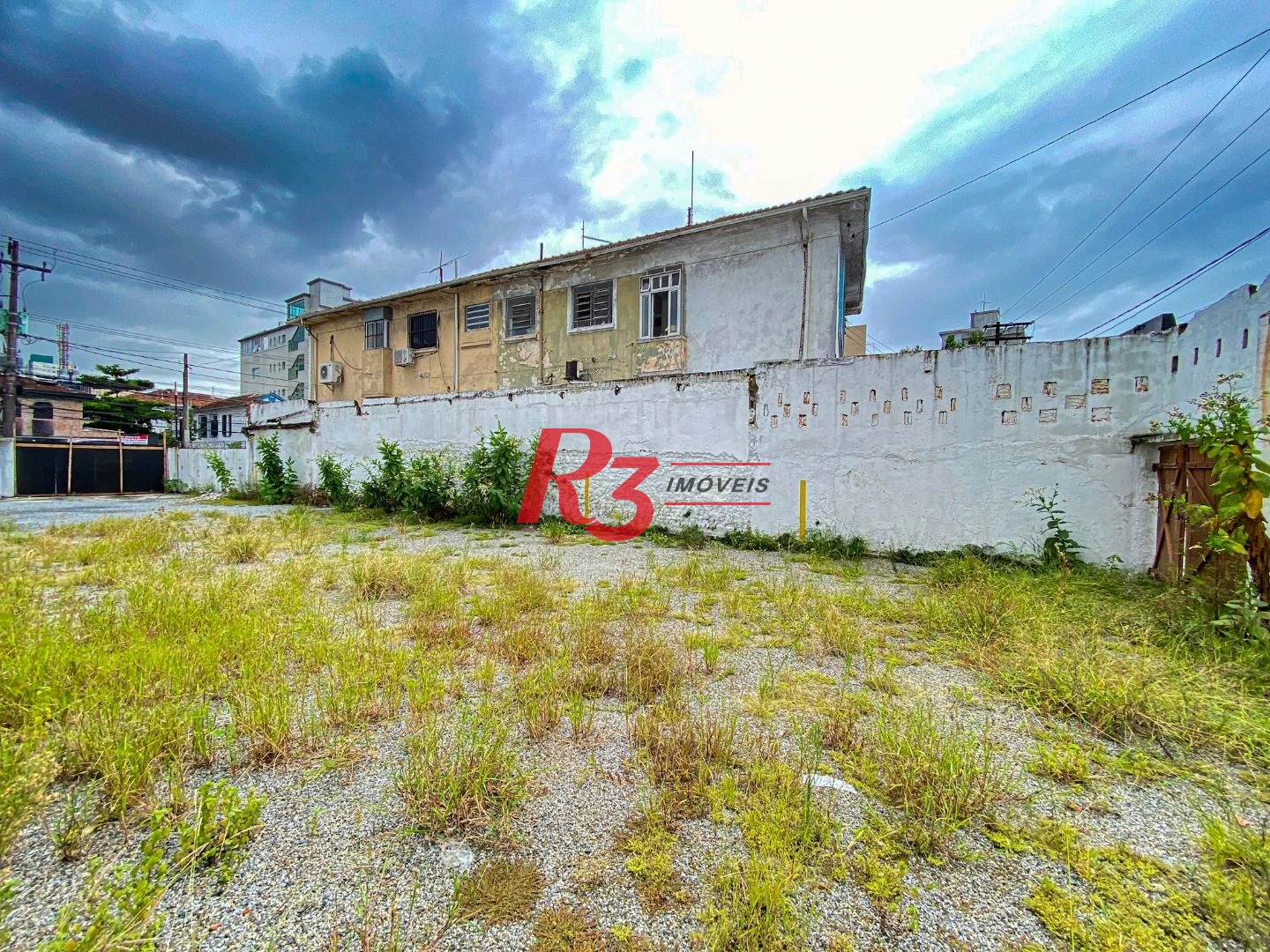 Terreno para alugar, 387 m² por R$ 20.000,00/mês - Encruzilhada - Santos/SP