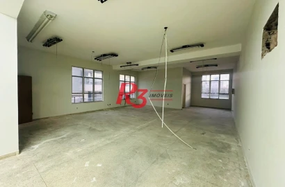 Sala, 269 m² - venda por R$ 1.340.000,00 ou aluguel por R$ 14.000,00/mês - Vila Matias - Santos/SP