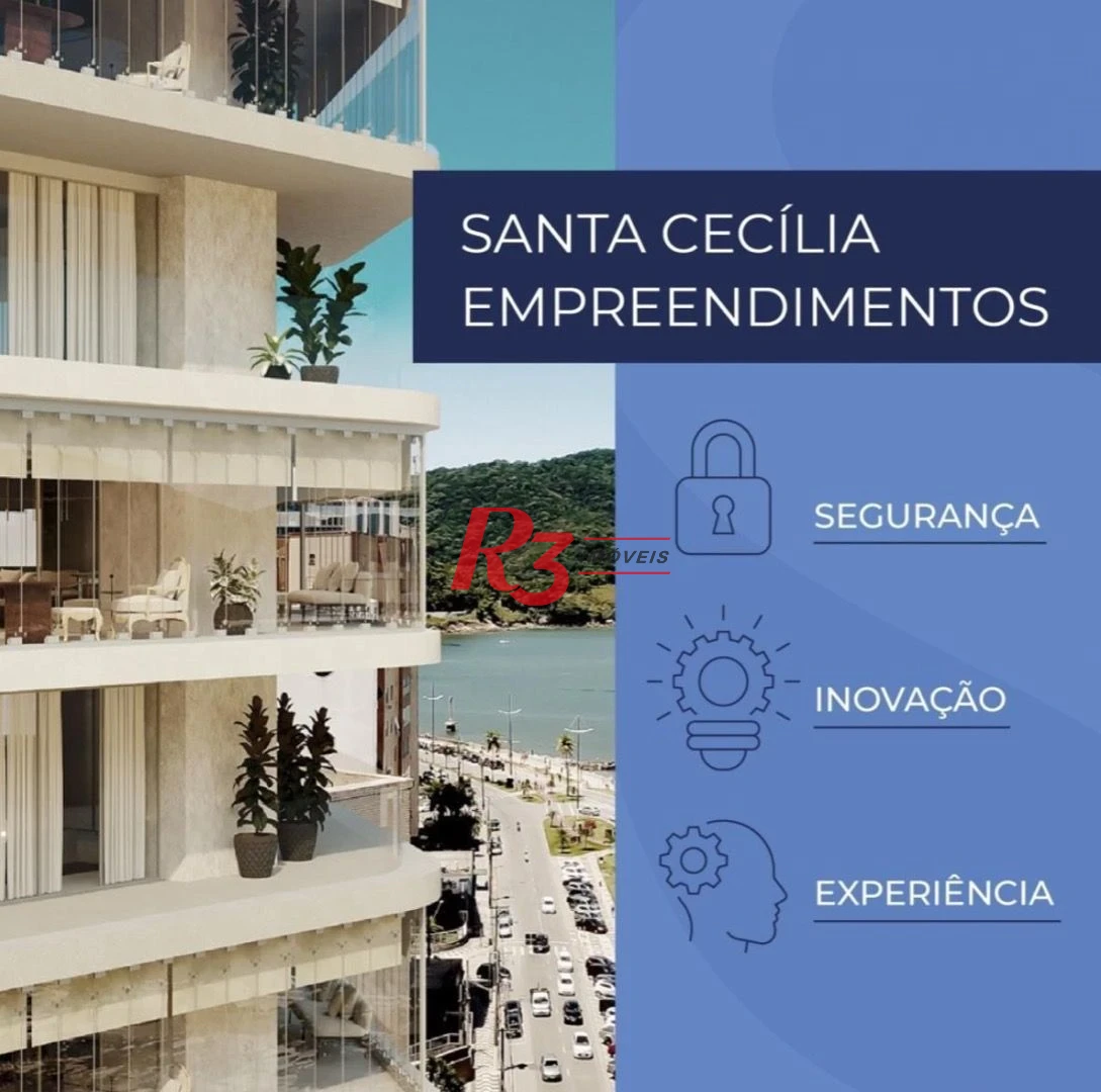 Apartamento com 4 suítes à venda, 501 m² por R$ 13.800.000 - Ponta da Praia - Santos/SP