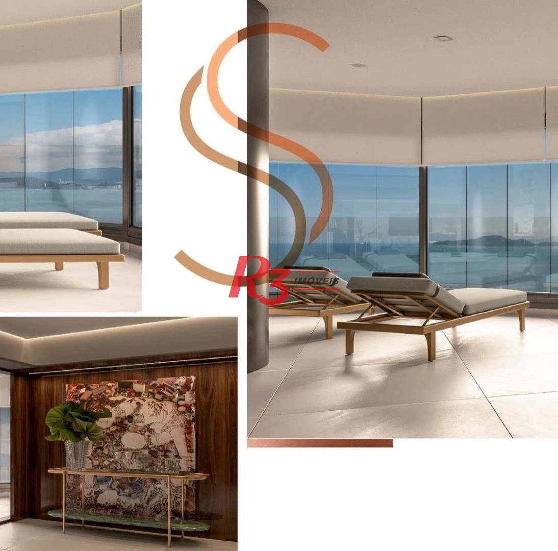 Apartamento com 4 suítes à venda, 501 m² por R$ 13.800.000 - Ponta da Praia - Santos/SP