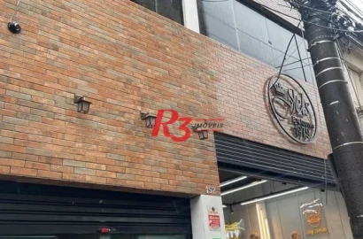 Sala para alugar, 450 m² por R$ 6.090,00/mês - Centro - Santos/SP
