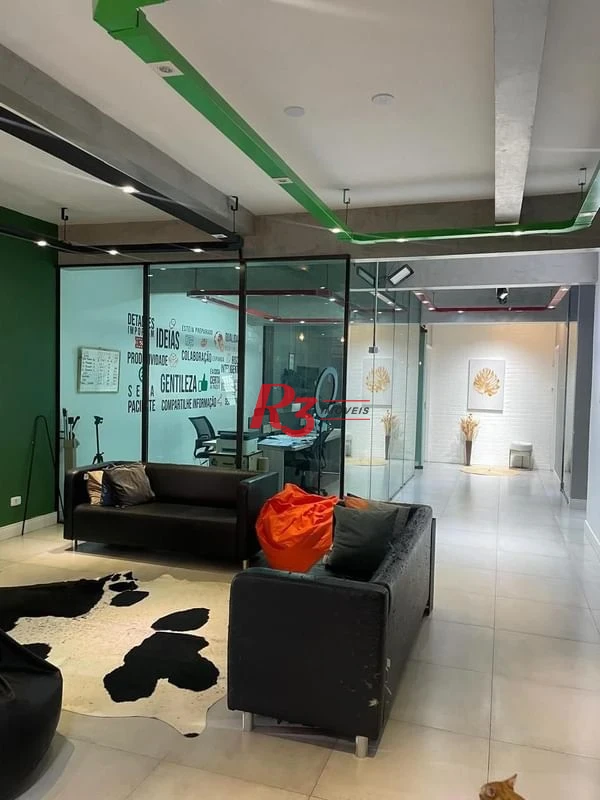 Sala para alugar, 450 m² por R$ 6.090,00/mês - Centro - Santos/SP