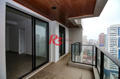 Apartamento com 1 dormitório à venda, 54 m² por R$ 775.000,00 - Boqueirão - Santos/SP