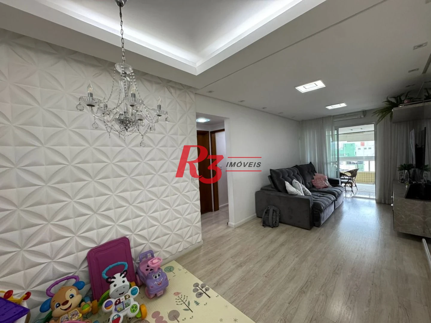 Apartamento com 2 dormitórios à venda, 87 m² por R$ 630.000,00 - Centro - São Vicente/SP