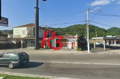 Terreno para alugar, 300 m² por R$ 10.000,00/mês - Chico de Paula - Santos/SP