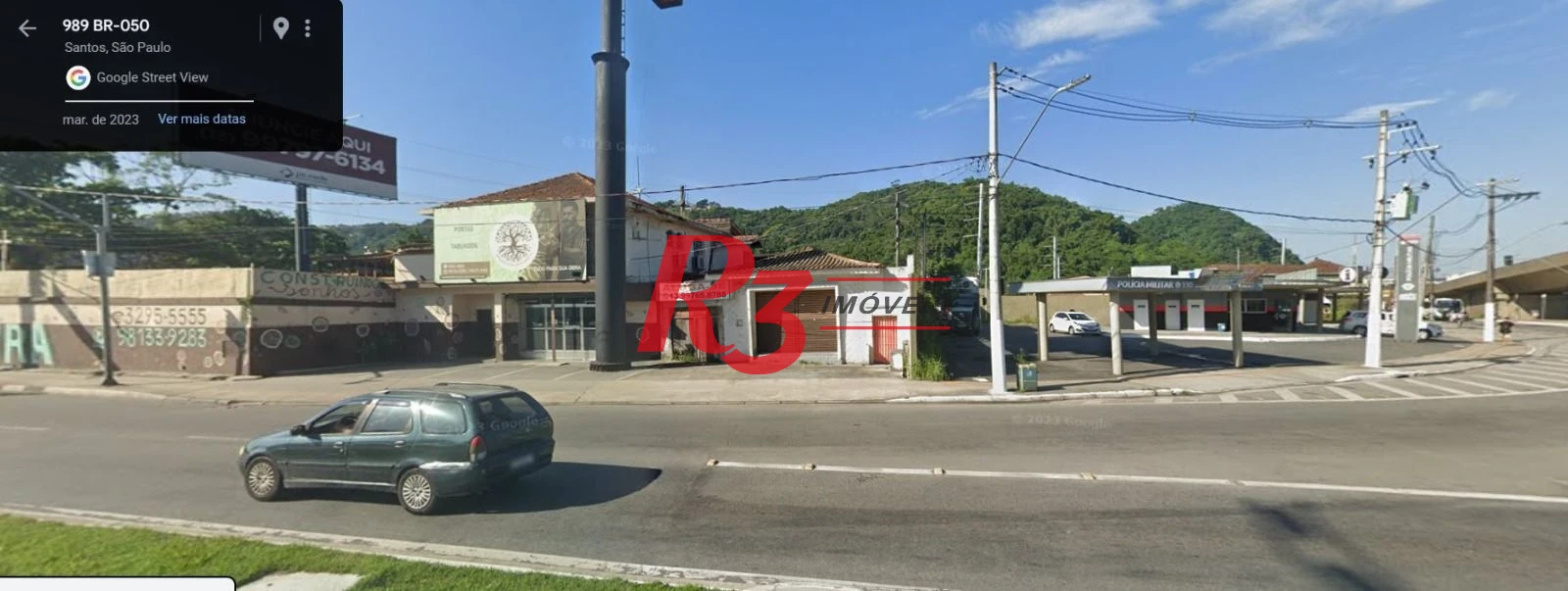 Terreno para alugar, 300 m² por R$ 10.000,00/mês - Chico de Paula - Santos/SP