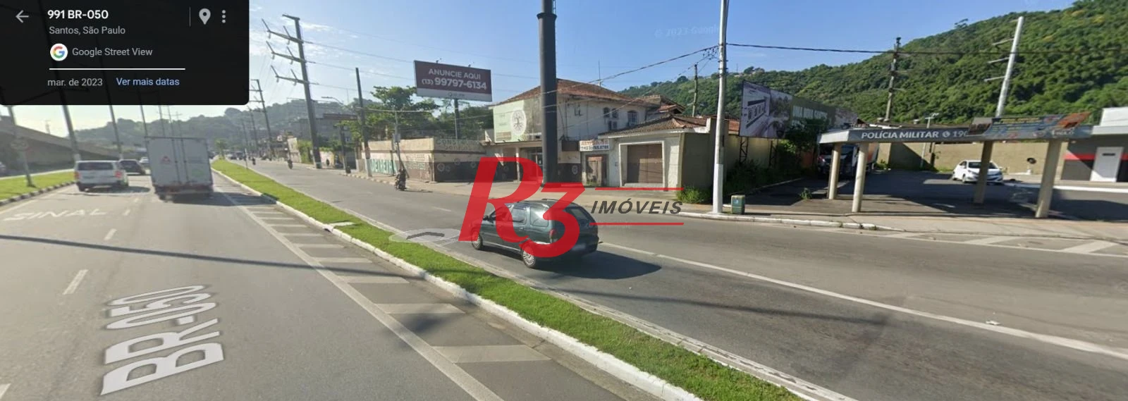 Terreno para alugar, 300 m² por R$ 10.000,00/mês - Chico de Paula - Santos/SP