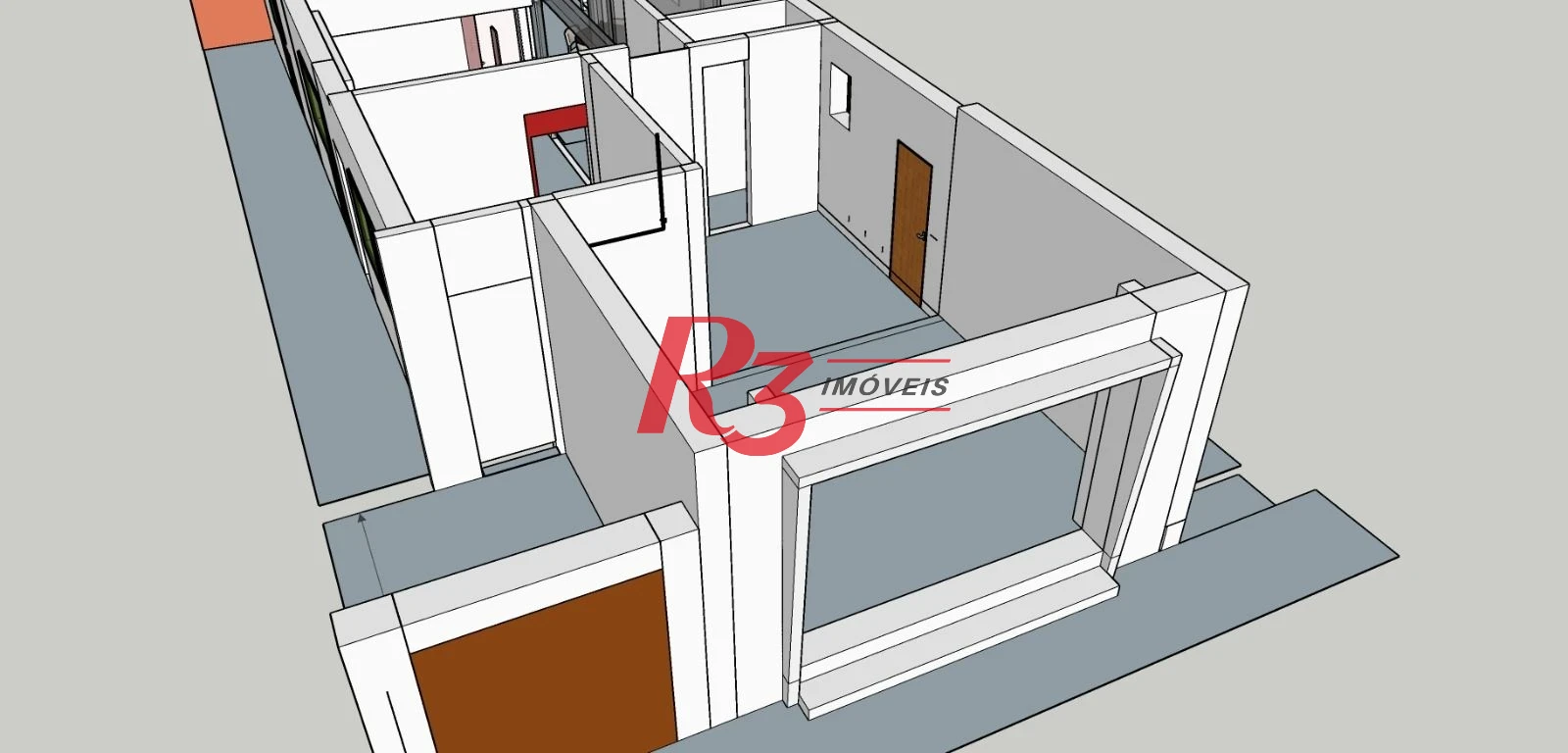 Terreno para alugar, 300 m² por R$ 10.000,00/mês - Chico de Paula - Santos/SP