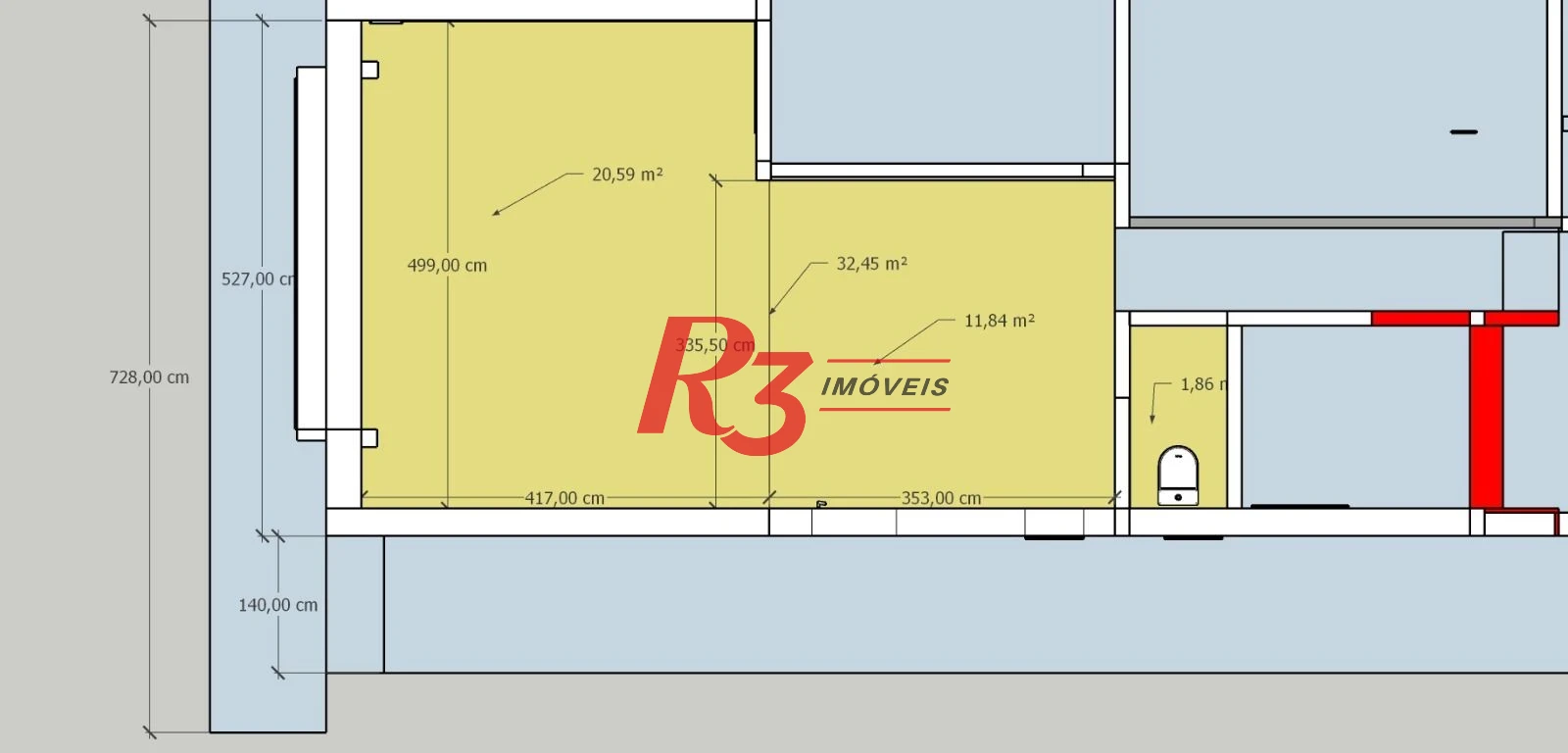 Terreno para alugar, 300 m² por R$ 10.000,00/mês - Chico de Paula - Santos/SP