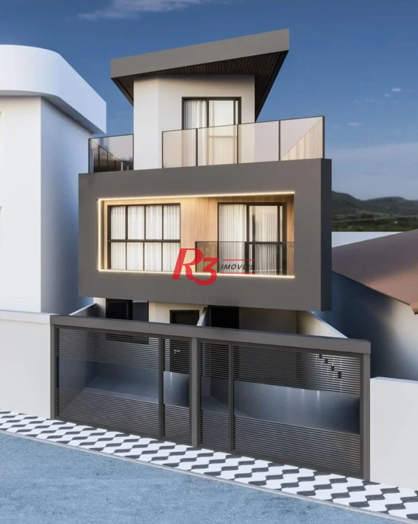 Casa com 3 dormitórios à venda, 215 m² por R$ 1.490.000,00 - Embaré - Santos/SP