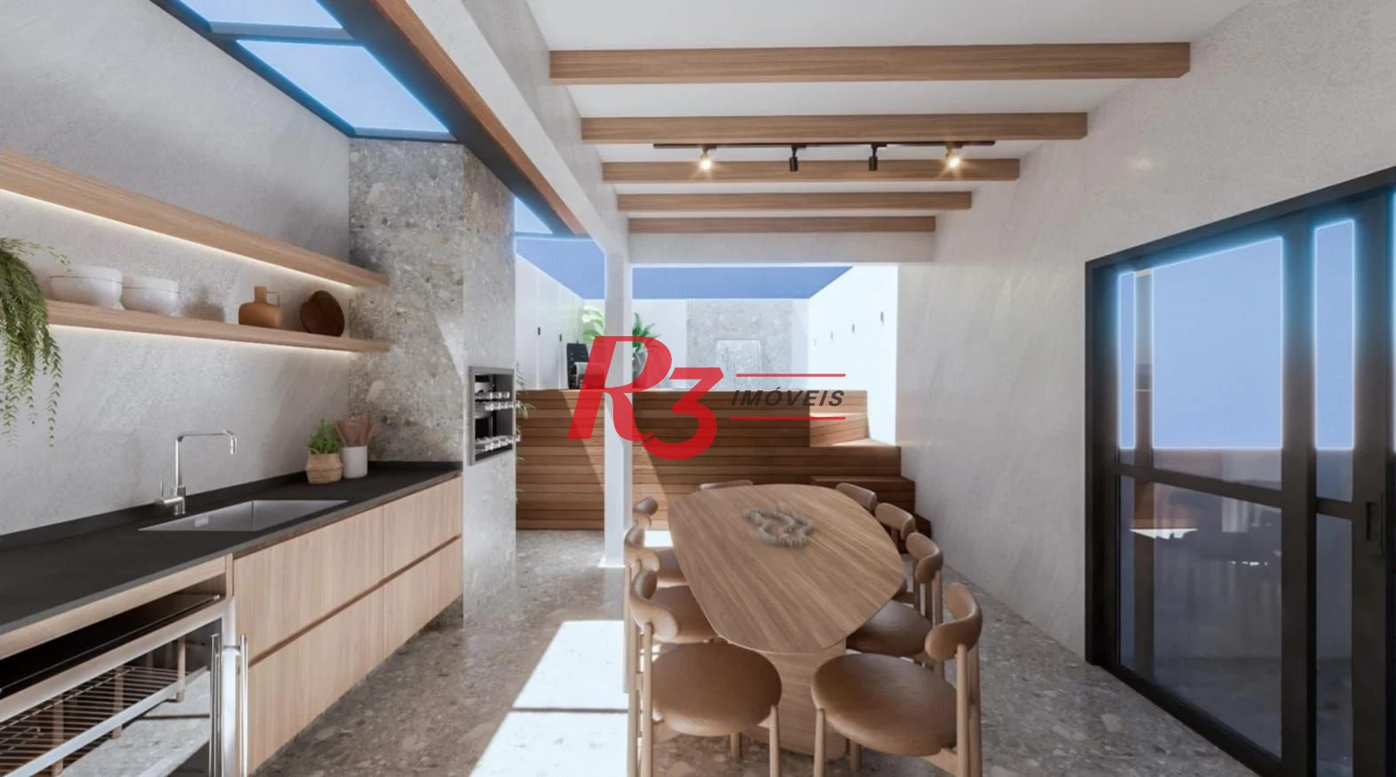 Casa com 3 dormitórios à venda, 215 m² por R$ 1.490.000,00 - Embaré - Santos/SP
