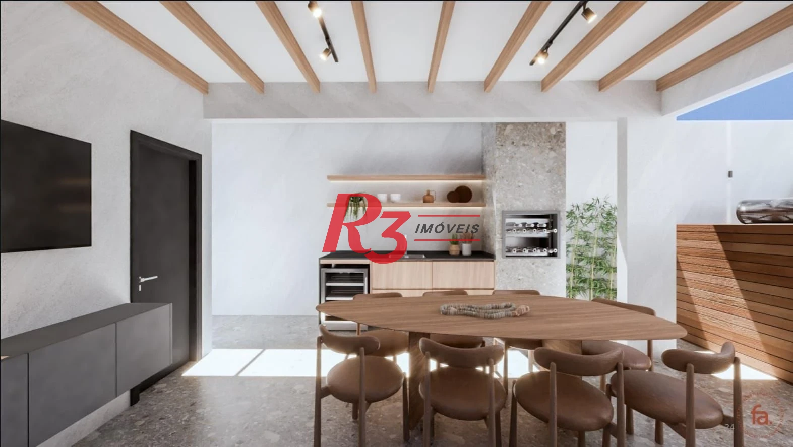 Casa com 3 dormitórios à venda, 215 m² por R$ 1.490.000,00 - Embaré - Santos/SP