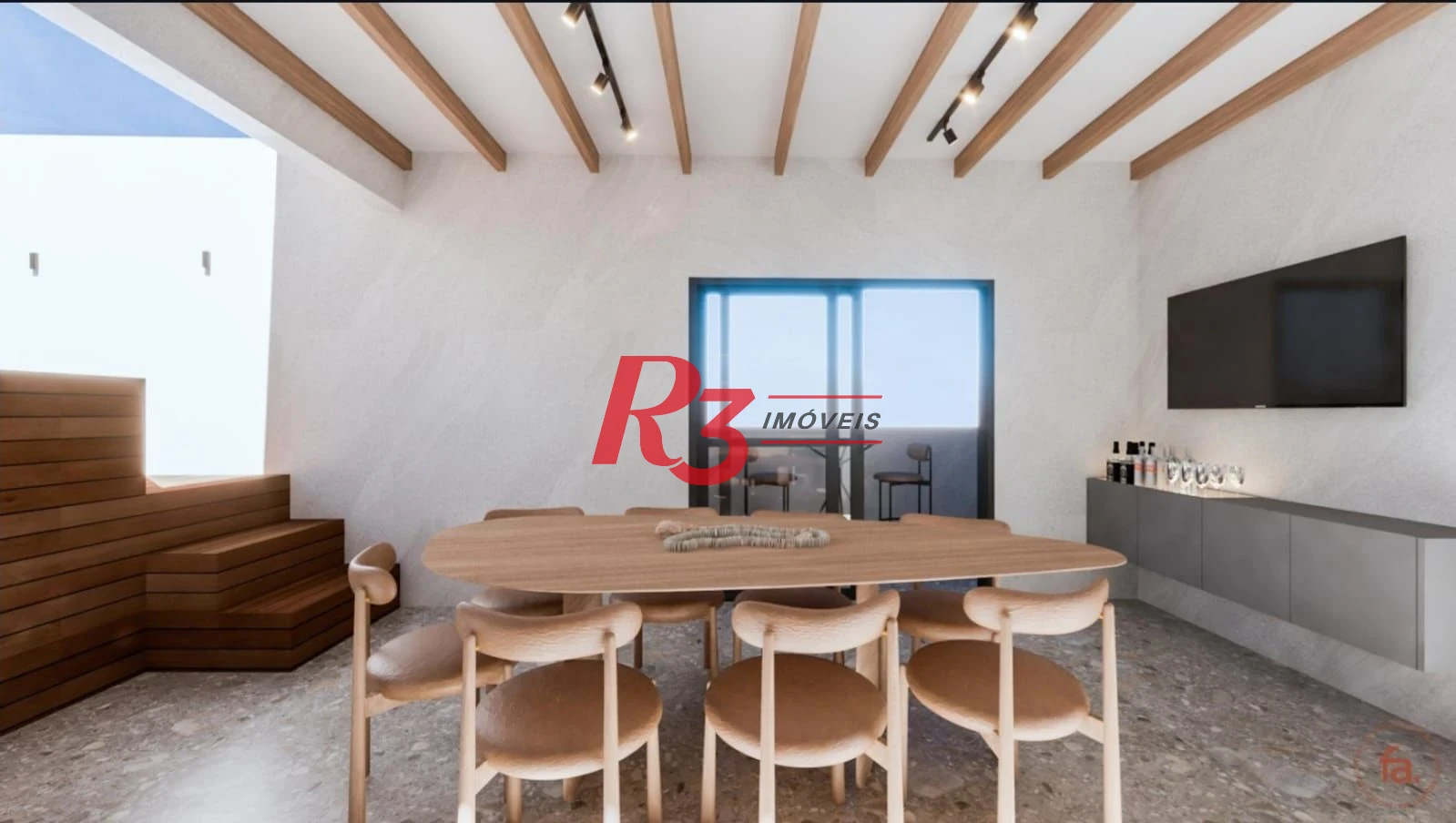 Casa com 3 dormitórios à venda, 215 m² por R$ 1.490.000,00 - Embaré - Santos/SP