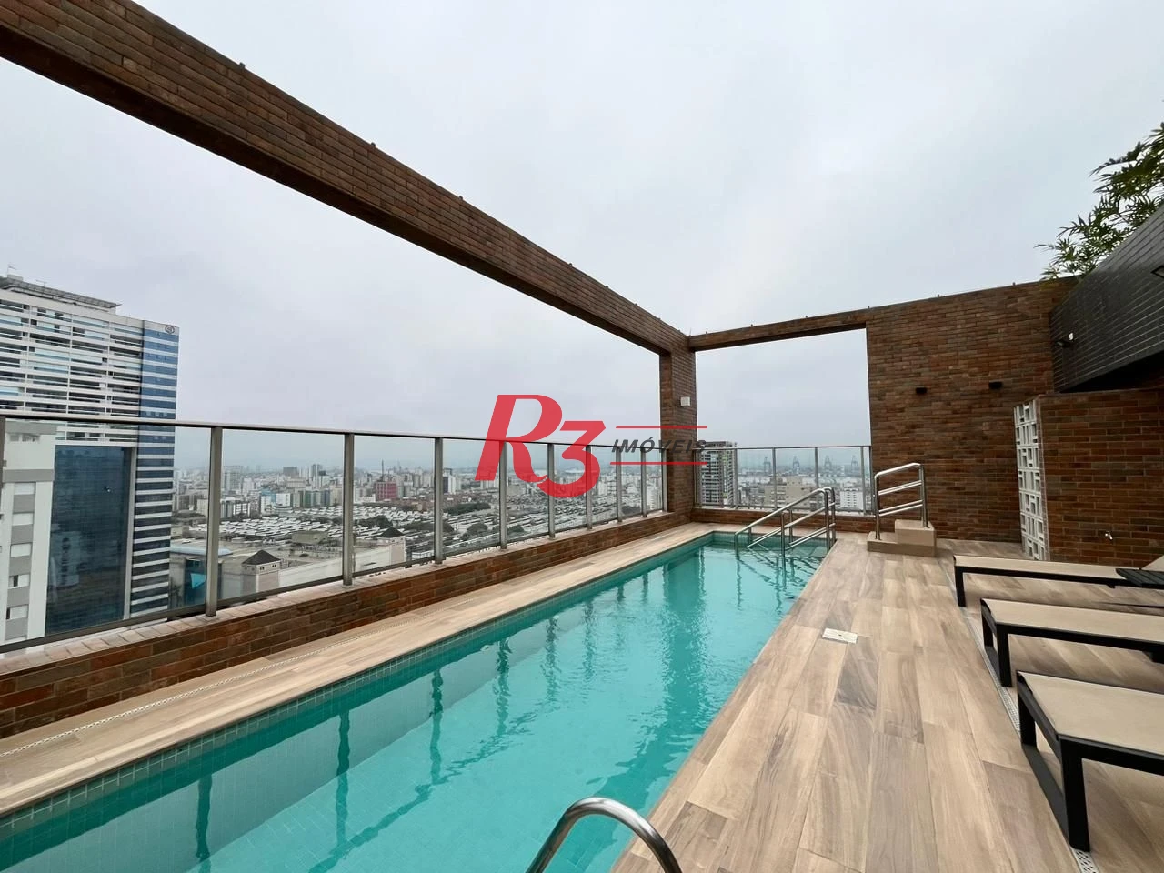 Apartamento com 1 dormitório à venda, 65 m² por R$ 955.000,00 - Aparecida - Santos/SP