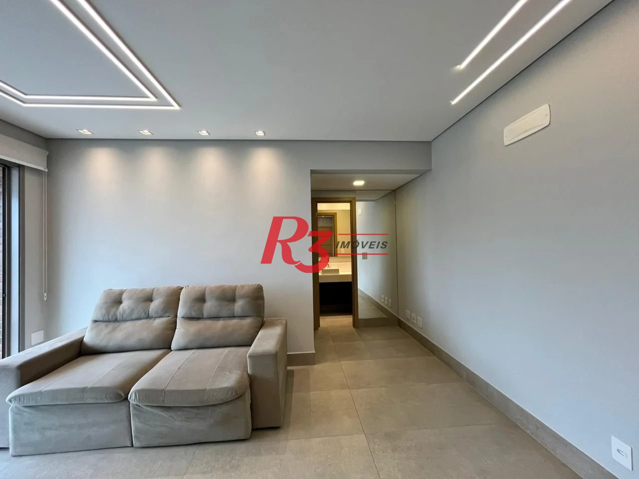 Apartamento com 1 dormitório à venda, 65 m² por R$ 955.000,00 - Aparecida - Santos/SP