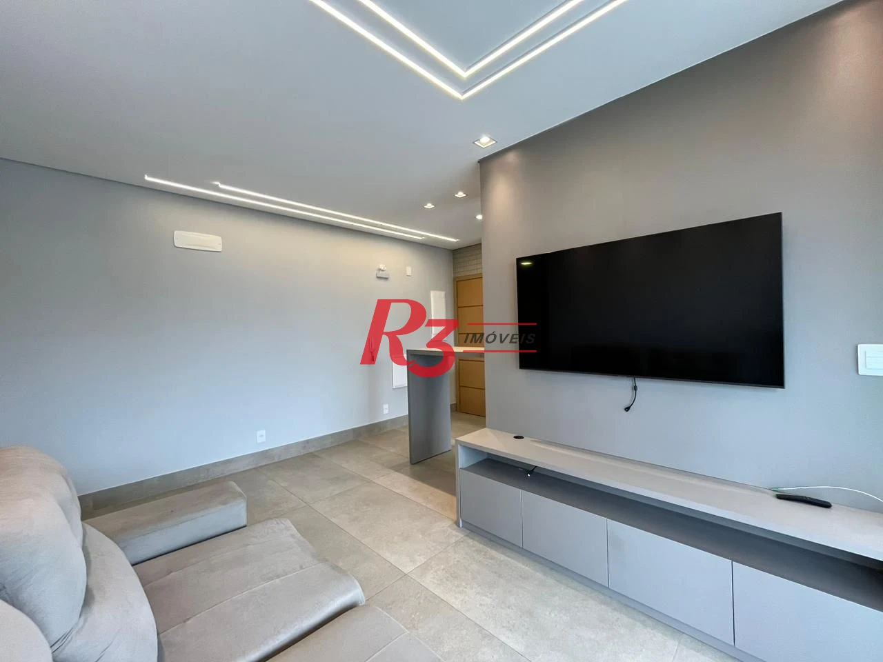 Apartamento com 1 dormitório à venda, 65 m² por R$ 955.000,00 - Aparecida - Santos/SP