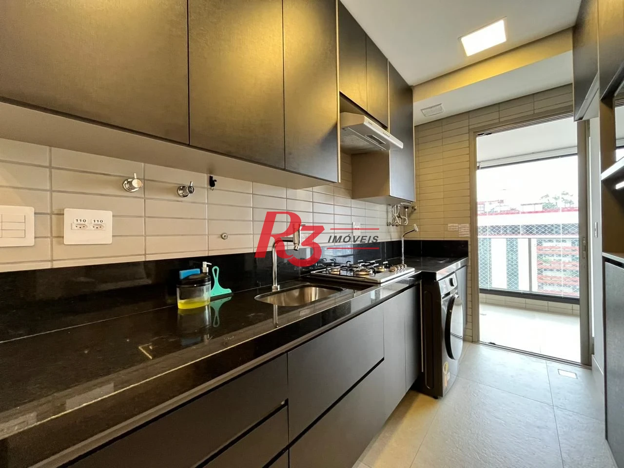 Apartamento com 1 dormitório à venda, 65 m² por R$ 955.000,00 - Aparecida - Santos/SP