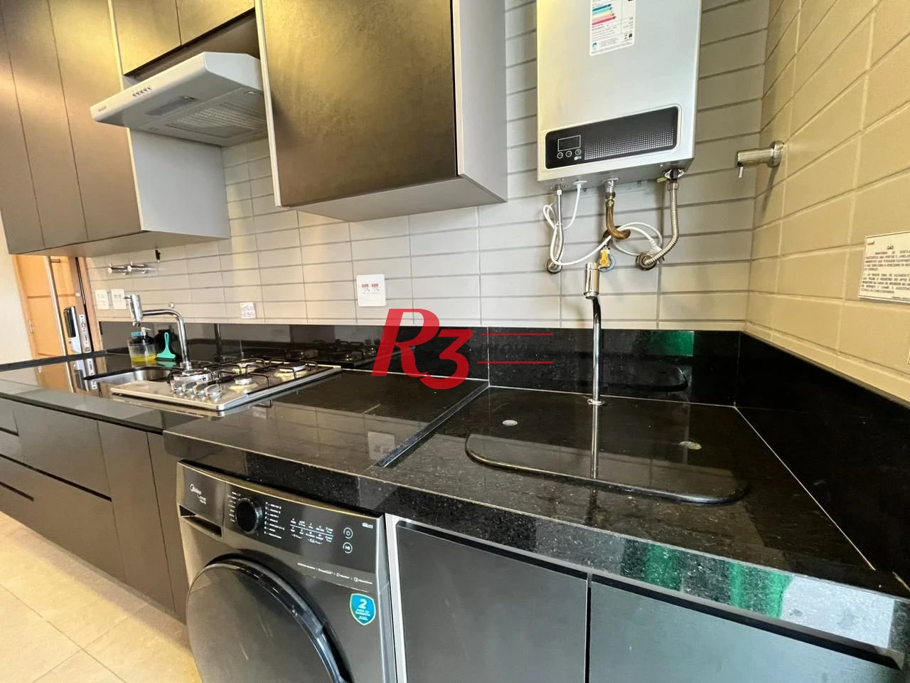 Apartamento com 1 dormitório à venda, 65 m² por R$ 955.000,00 - Aparecida - Santos/SP