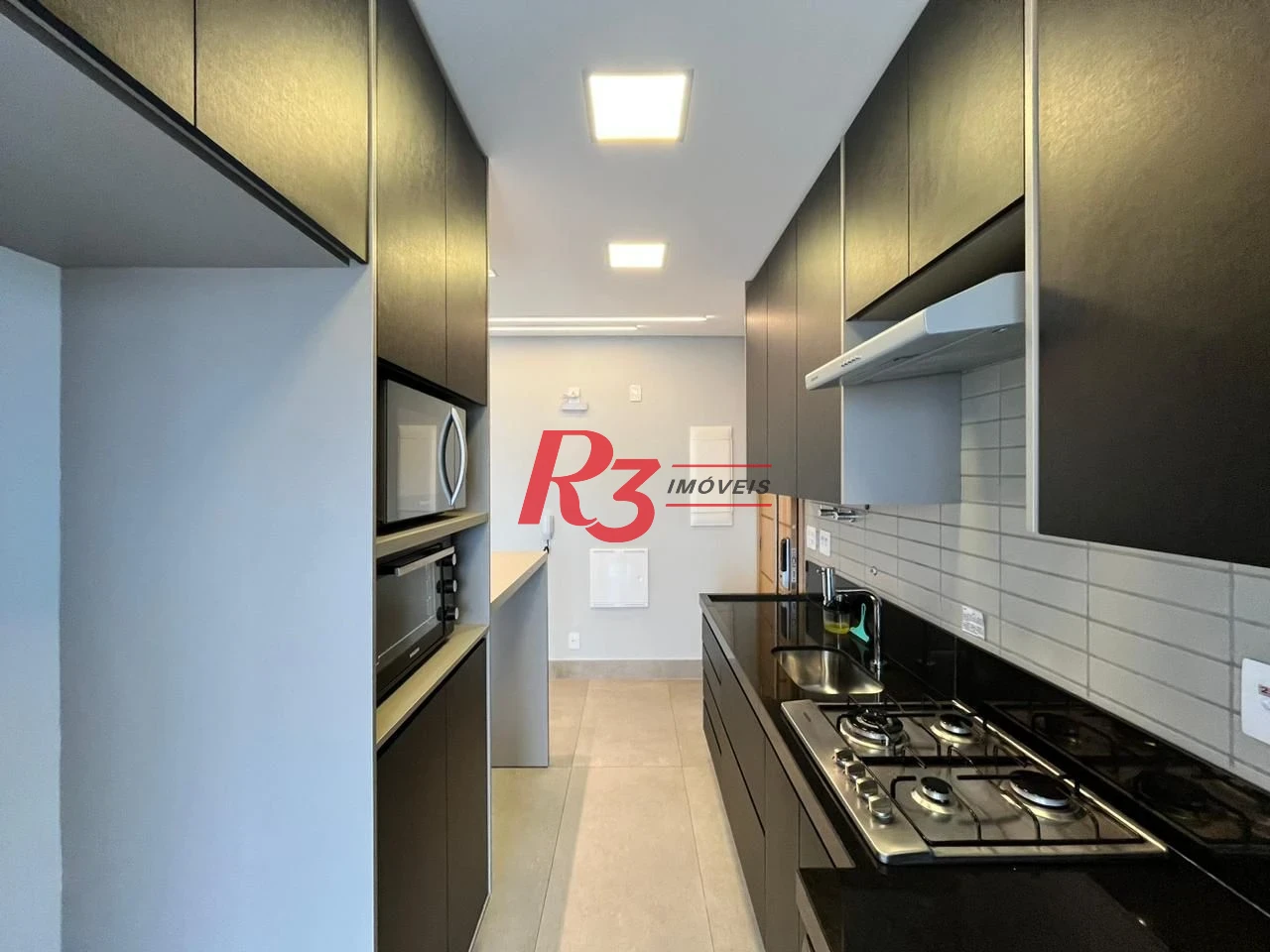 Apartamento com 1 dormitório à venda, 65 m² por R$ 955.000,00 - Aparecida - Santos/SP