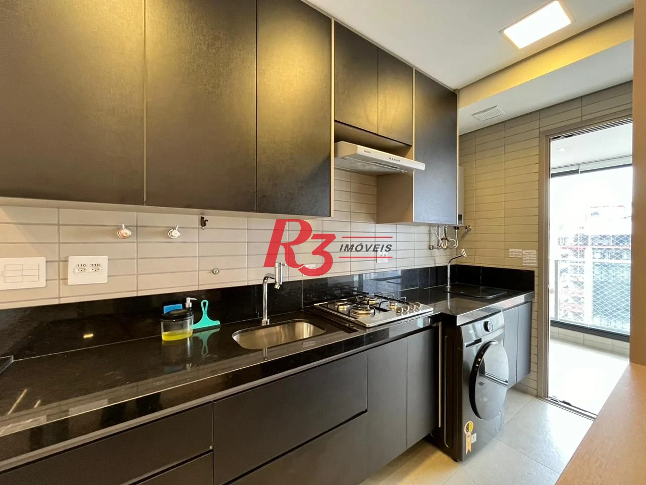 Apartamento com 1 dormitório à venda, 65 m² por R$ 955.000,00 - Aparecida - Santos/SP