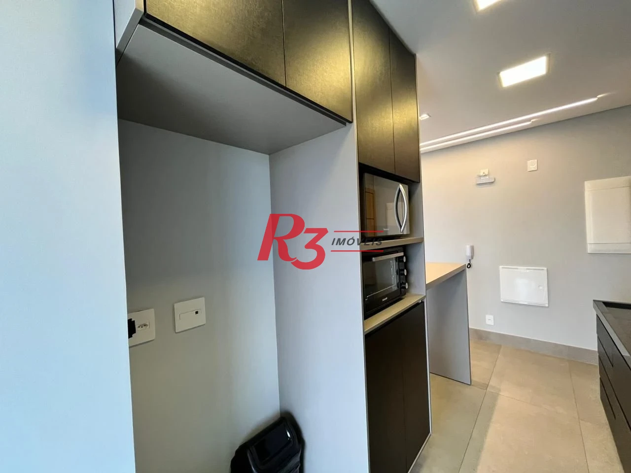 Apartamento com 1 dormitório à venda, 65 m² por R$ 955.000,00 - Aparecida - Santos/SP