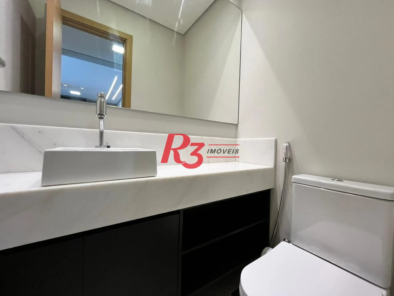 Apartamento com 1 dormitório à venda, 65 m² por R$ 955.000,00 - Aparecida - Santos/SP