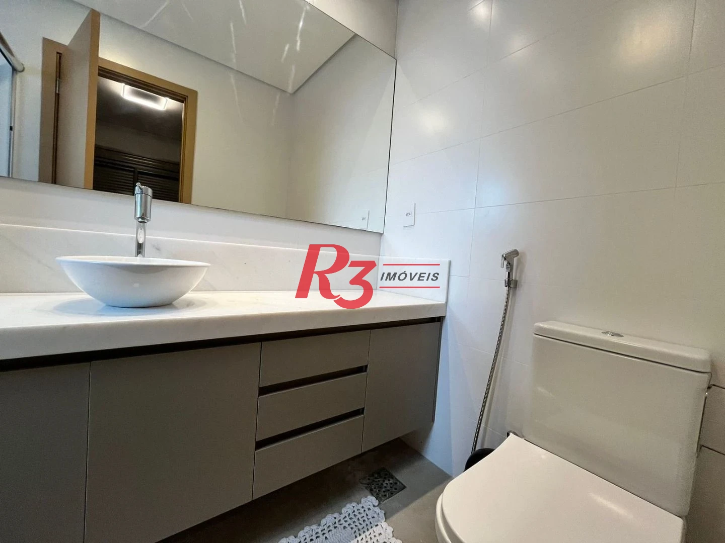 Apartamento com 1 dormitório à venda, 65 m² por R$ 955.000,00 - Aparecida - Santos/SP
