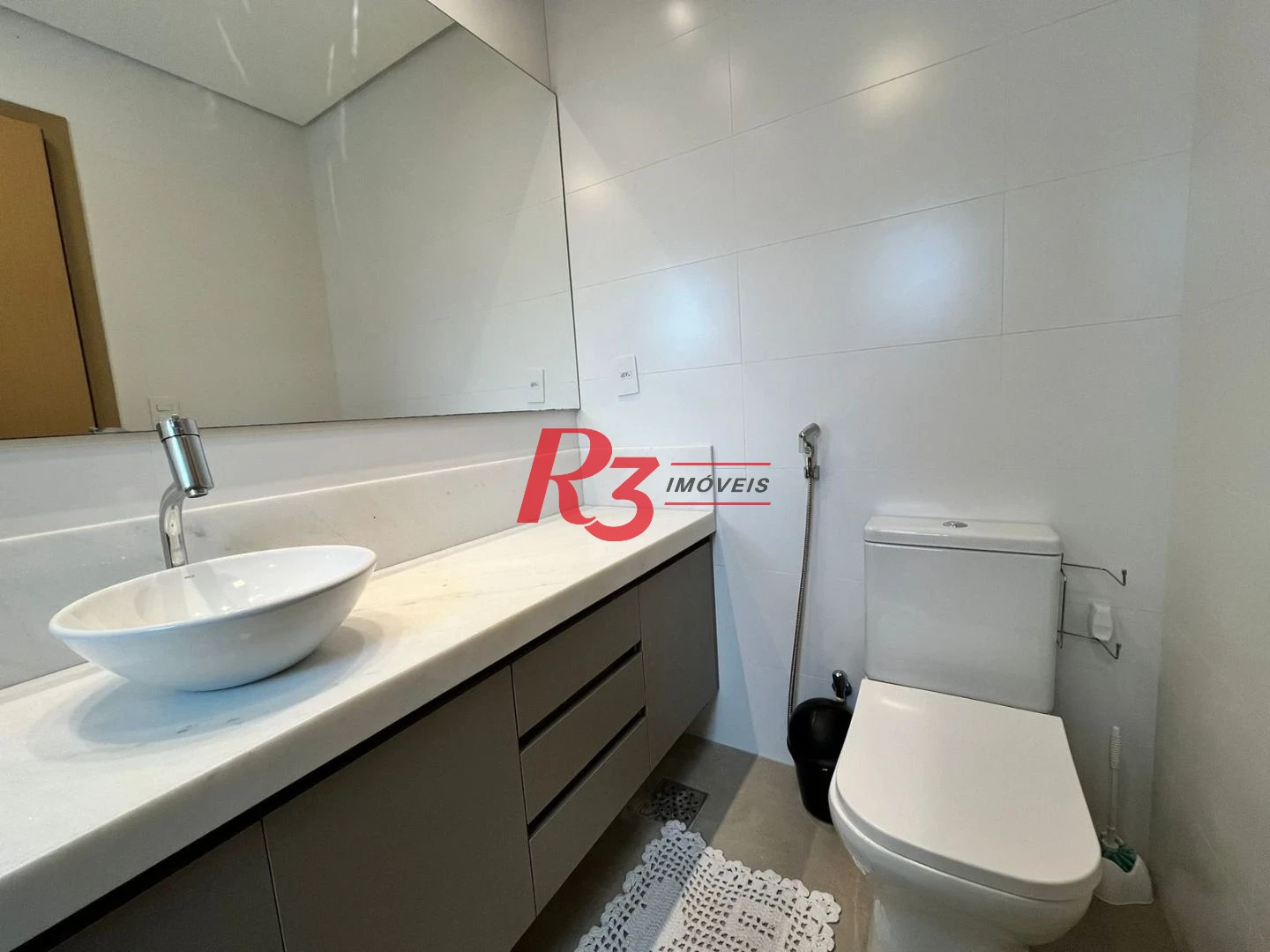 Apartamento com 1 dormitório à venda, 65 m² por R$ 955.000,00 - Aparecida - Santos/SP
