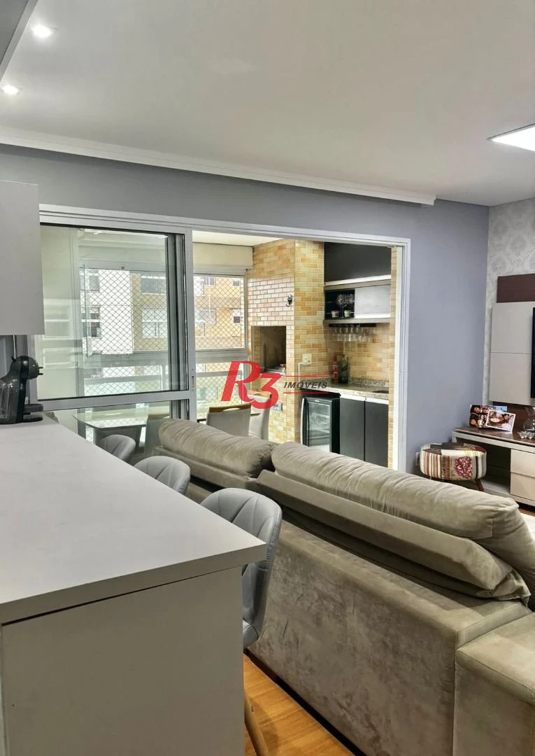 Apartamento à venda, 78 m² por R$ 800.000,00 - Ponta da Praia - Santos/SP