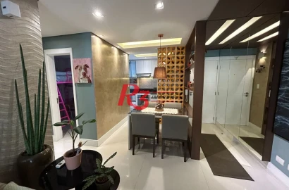 Apartamento à venda, 55 m² por R$ 650.000,00 - Ponta da Praia - Santos/SP