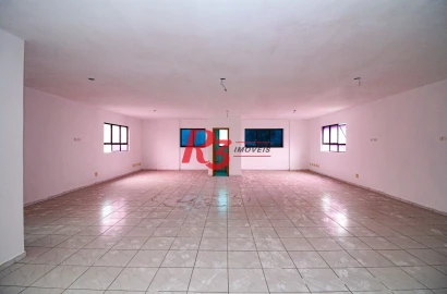 Sala para alugar, 115 m² por R$ 4.400,02/mês - Vila Mathias - Santos/SP