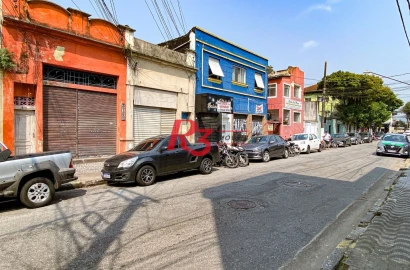 Terreno à venda, 250 m² por R$ 798.000,00 - Macuco - Santos/SP