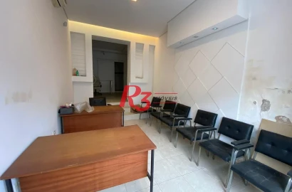 Loja para alugar, 35 m² por R$ 6.500,00/mês - Aparecida - Santos/SP
