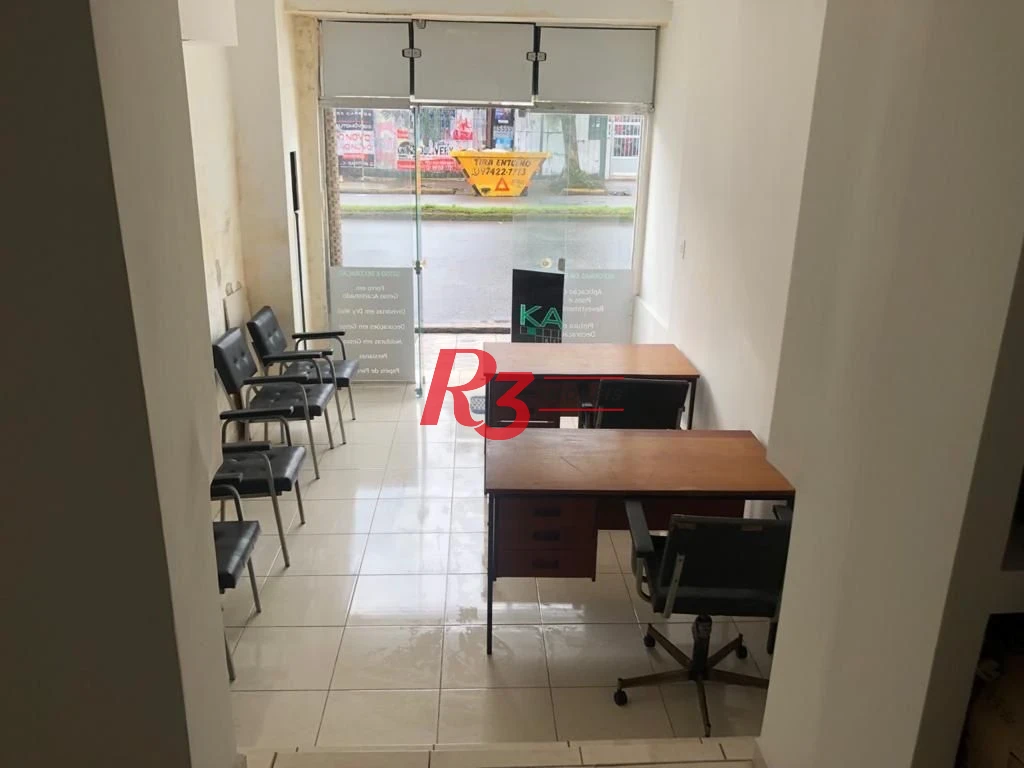 Loja para alugar, 35 m² toda Reformada Aparecida - Santos/SP