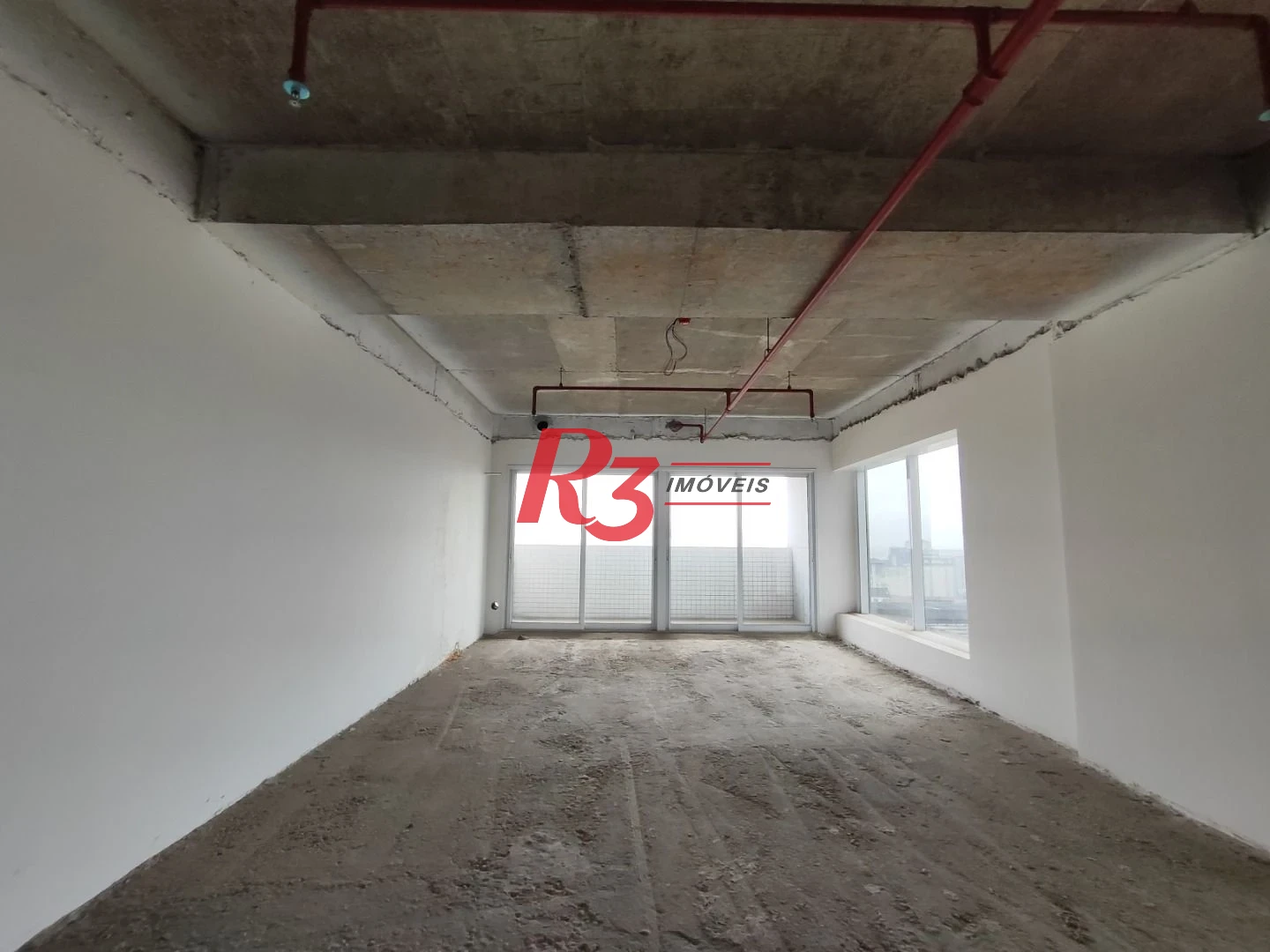 R3 REAL ESTATE VENDE OU  ALUGA! Sala, 150 m² - venda por R$ 1.400.000 ou aluguel por R$ 8.000/mês - Centro - Santos/SP