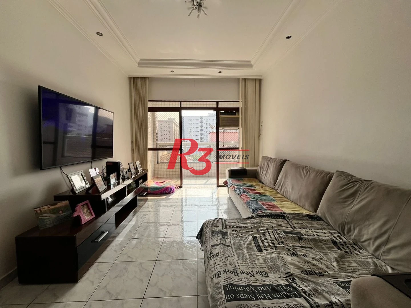 Apartamento à venda, 120 m² por R$ 585.000,00 - Campo Grande - Santos/SP