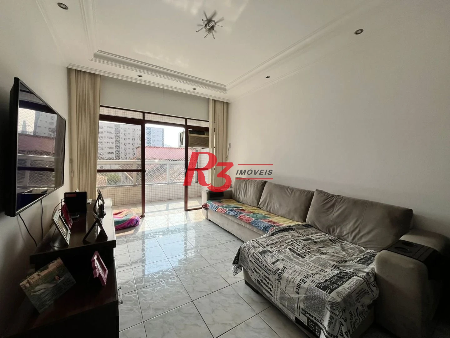 Apartamento à venda, 120 m² por R$ 585.000,00 - Campo Grande - Santos/SP
